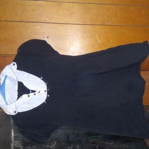 Goth business/ school girl top